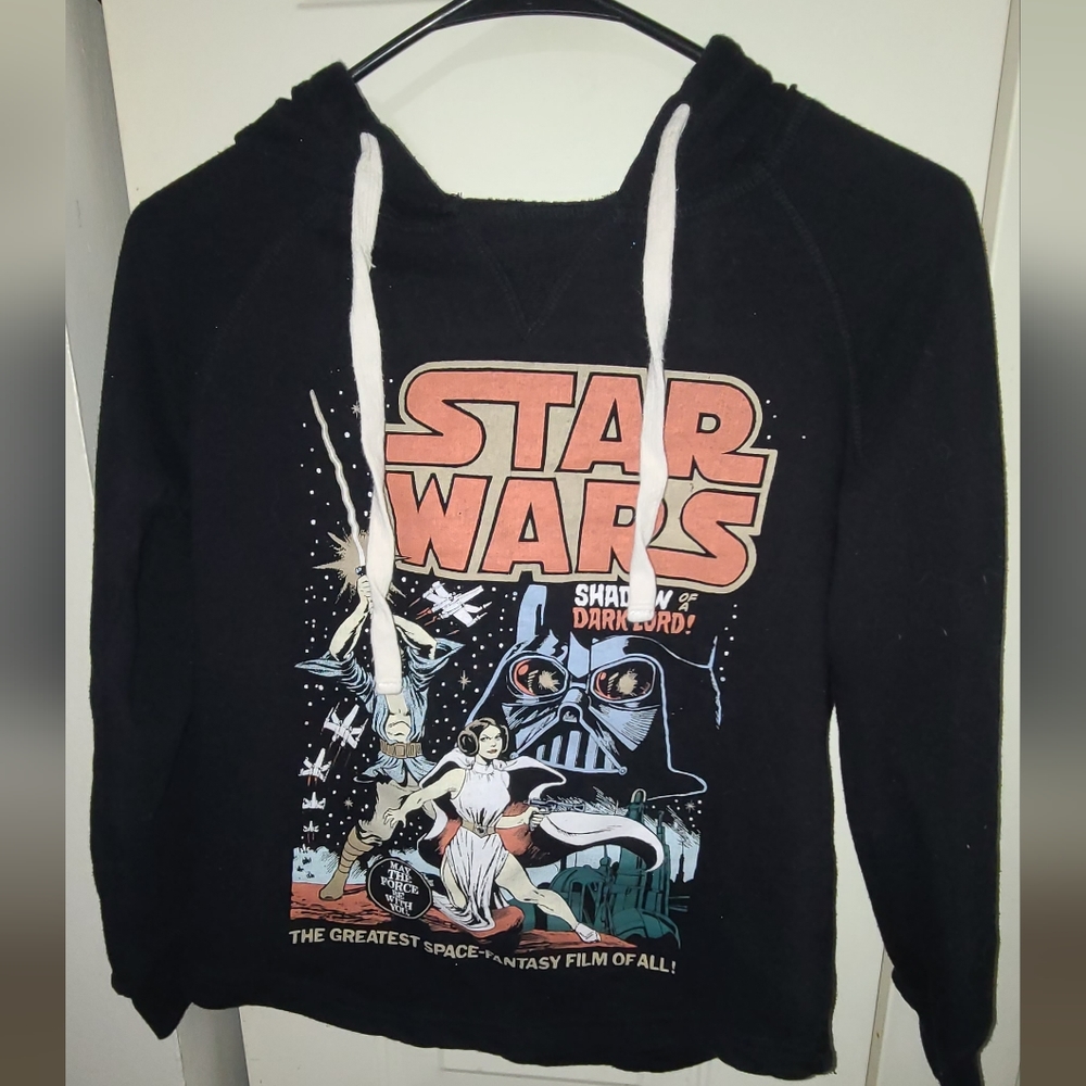 Star Wars comic sweater with hood